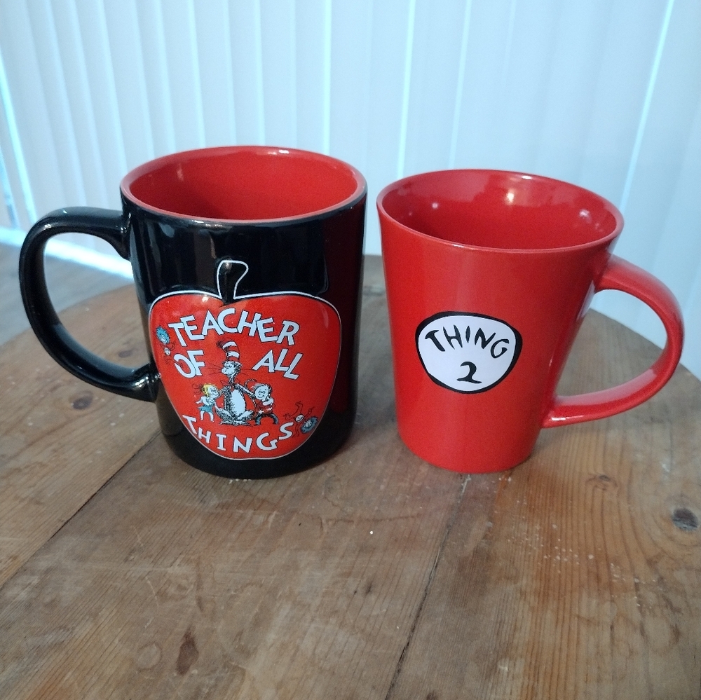 Dr. Seuss Set Of 2 Mugs